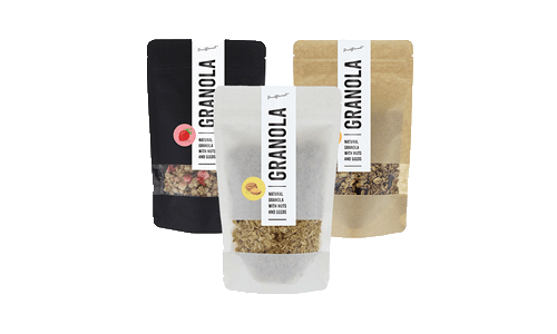 Stand-up pouches with window