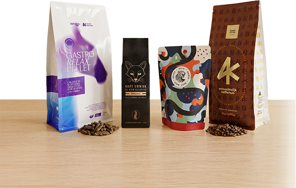 Custom made stand-up pouches