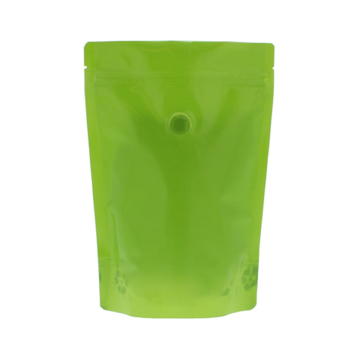 Coffee pouch - shiny green