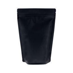 Coffee pouch - matt black (100% recyclable)