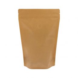 Coffee pouch - Kraft Look (100% recyclable)