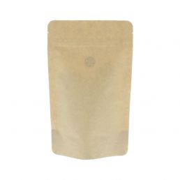 Coffee pouch kraft paper - brown (2-layer)