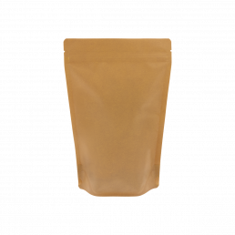 Stand-up pouch - Kraft look (100% recyclable)