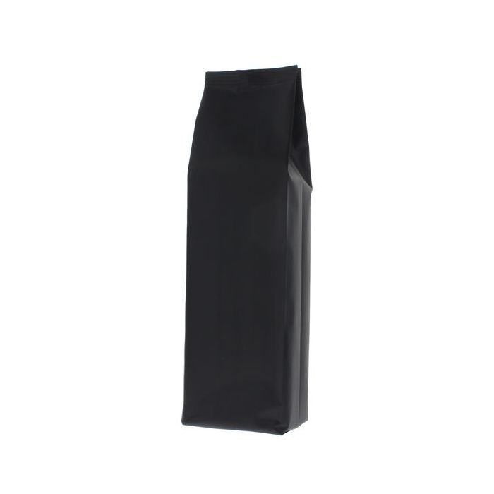 Side gusset pouch - matt black