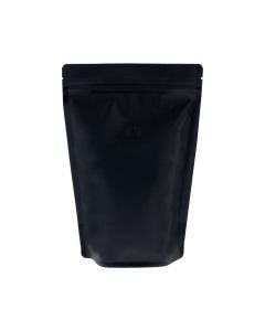Coffee pouch - matt black (100% recyclable)