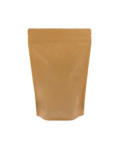 Coffee pouch - Kraft Look (100% recyclable)