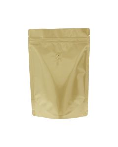 Coffee pouch - matt gold