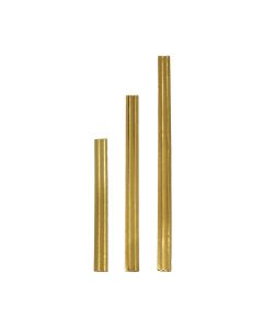 Tin ties - closing strips gold