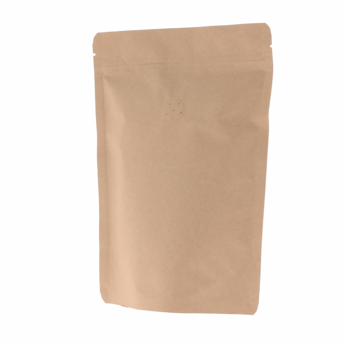 Coffee pouch kraft paper - brown - 2 kg (280x400+{75x75}mm)