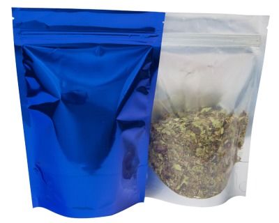 Standup Pouch Clear / Blue