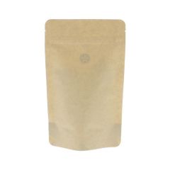 Coffee pouch kraft paper - brown (2-layer)
