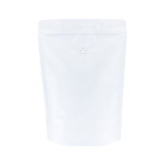 Coffee pouch matt white