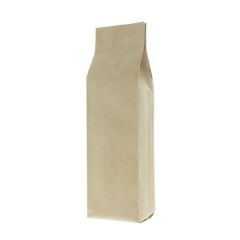 Side-gusset Coffee Pouch Kraft Paper - Brown