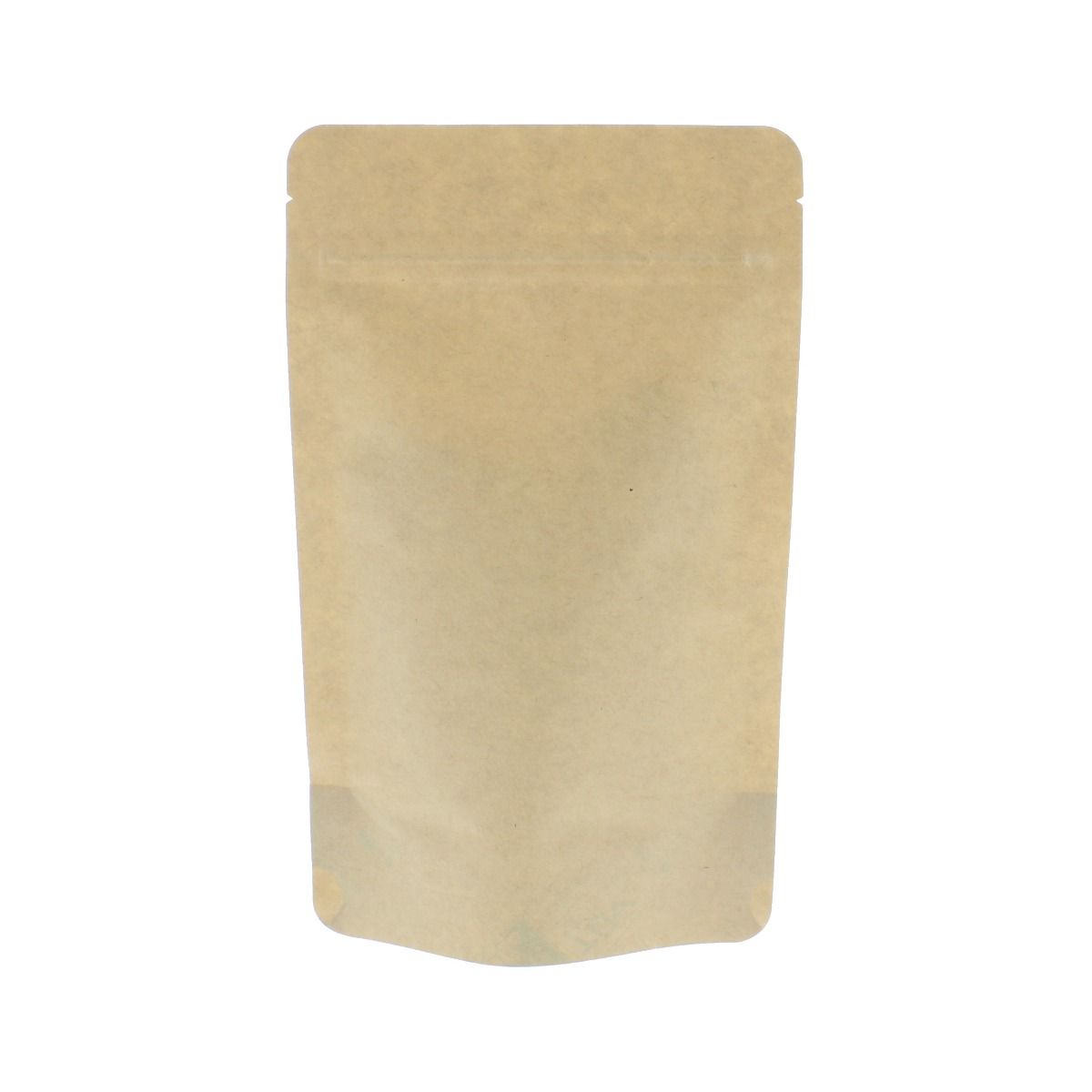 Stand-up pouch kraft paper compostable - brown