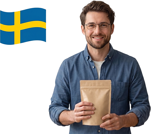 Stand-up pouches Sweden